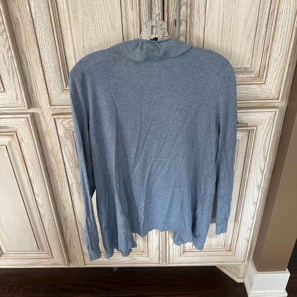 Talbots Woman Open-Front Ruffled Cardigan - Picture 2 of 2